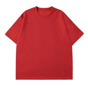 Camiseta extragrande de algodón 100% para hombre, de peso pesado de alta calidad, hecha a medida en Pakistán con patrón de logotipo liso - Product Image 1