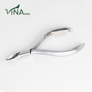 Pince à ongles longue durée Vina VNN-666-GC lame tranchante grise en acier au carbone durable pour manucure coupe-ongles et doigts - Product Image 2