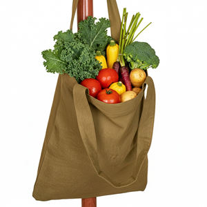 Bolsa de Tela de Algodón 100% Ecológica con Logotipo Personalizado, Bolsa de Compras Reutilizable con Cuerda Verde Oliva, Costuras Premium, Venta al por Mayor de Bolsas para Vino - Product Image 5