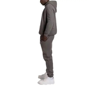 Sudadera con Capucha para Hombre, Estilo Urbano, 100% Algodón, 370 g/m², Resistente al Viento, Secado Rápido, con Bolsillo, Último Modelo 2025, Venta al Por Mayor - Product Image 5