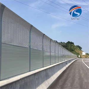 Barrière <span class=keywords><strong>anti</strong></span>-<span class=keywords><strong>bruit</strong></span> acoustique de blocage robuste <span class=keywords><strong>mur</strong></span> insonorisant galvanisé extérieur barrière <span class=keywords><strong>anti</strong></span>-<span class=keywords><strong>bruit</strong></span> pour autoroute - Product Image 2