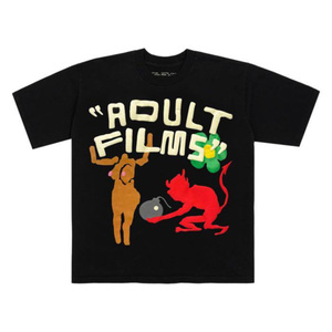 Personalizado para hombre Puff Imprimir Streetwear Tee OEM Fábrica de algodón de gran tamaño T Shirt 3D Raised Logo Design Shirt - Product Image 1