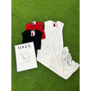 Robe de soirée sophistiquée en dentelle avec détail bustier, vente en gros pour les événements du soir, motif imprimé décoratif - Product Image 6