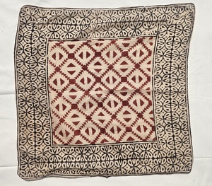 Fabricante proveedor bloque estampado pañuelos estilo bohemio algodón cuello bufanda pañuelo algodón cuadrado bufanda regalo pañuelo - Product Image 3