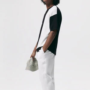 Camisetas deportivas de gimnasio de secado rápido para hombre, 100% de algodón, impresión por sublimación personalizada, camiseta de poliéster Lisa Unisex con logotipo - Product Image 4