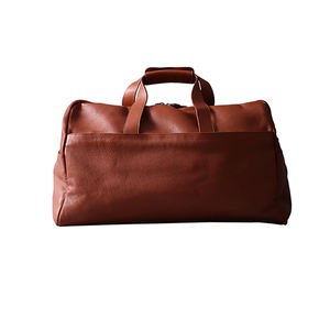 กระเป๋าดัฟเฟิลหนังแท้แฟชั่นสำหรับผู้ชายกระเป๋าเดินทางแบบส่วนตัวของขวัญสำหรับเขาของขวัญคริสต์มาสกระเป๋าหนังวีคเอนเดอร์ - Product Image 2