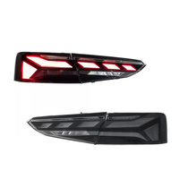 Feux arrière LED style Venom pour Audi A5 2017 2018 2019 2020, clignotants séquentiels améliorés 2025, noir fumé, blanc, feux arrière