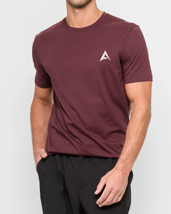 Alta demanda de lujo de gran tamaño cuello redondo media manga camiseta para hombres 100% algodón con logotipo personalizado y bordado - Product Image 3