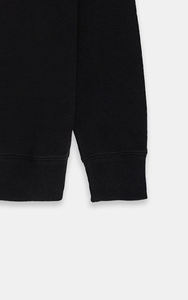 Sweat-shirt d'hiver à col rond et à épaules tombantes 2025 en coton molleton épais, coupe régulière avec logo personnalisé 100% - Product Image 2