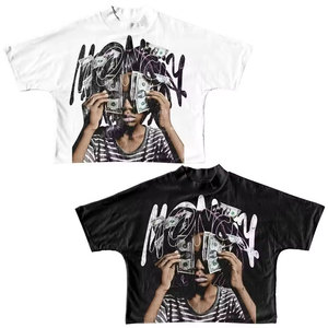Camiseta Extra Grande para Hombre con Estampado Fotográfico, Diseño Gráfico, Estilo Urbano, Manga Corta, Cuello Redondo, 100% Algodón Jersey - Product Image 5