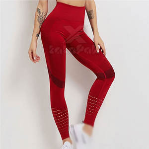 Ensemble de yoga pour femme au style unique et confortable - Le plus vendu, léger, taille élastique unie, 2 pièces, taille haute, respirant, devant uni - Product Image 2