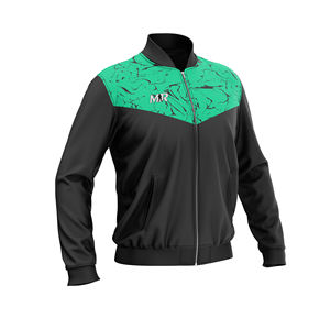 Veste de sport élégante à fermeture éclair intégrale pour la salle de sport et la course à pied |   Chaud, respirant, séchage rapide |   Tailles Hommes Femmes Jeunes |   Veste d'entraînement - Product Image 4