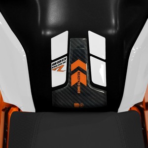 Adesivi 3D Personalizzati per Serbatoio Moto KTM 990 Duke R 2025, Protezione con Logo - Product Image 1