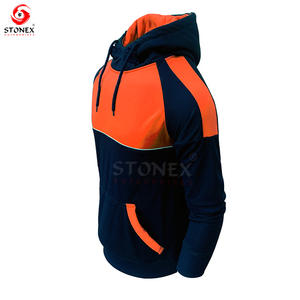 Sudaderas con capucha de seguridad laboral transpirables con logotipo personalizado Ropa de trabajo industrial para trabajadores Precio al por mayor Chaquetas industriales - Product Image 3