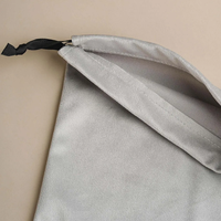 Sac à poussière en velours doux de qualité supérieure avec cordon de serrage, logo personnalisé, pochette réutilisable, emballage de luxe, adapté aux sacs à main et aux cosmétiques