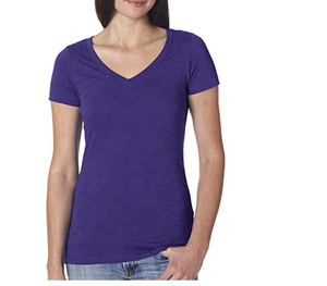 TOP Quality Woman t Shirt With Custom Label V shaped <b>Tshirt</b> <b>Women</b> Heavy Cotton <b>Tshirt</b> Wholesale Rate OEM Custom 2025 - Product Image 4