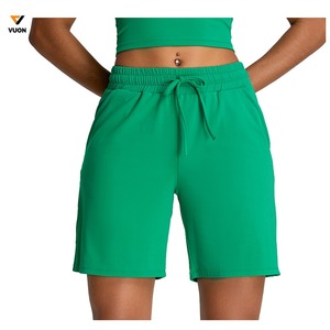 Customized Cotton Jogging Wear Short <b>Pants</b> Women Sports Casual Wear Summer Shorts Solid Color Fitness Jogger Sweat Shorts - Product Image 3