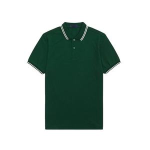Golf de negocios de verano bordado personalizado para hombres para Polos 100% resistente a las arrugas protección solar absorbente de humedad sólido - Product Image 1