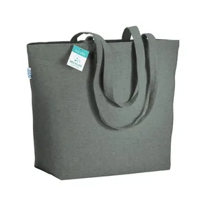 22119 Borse Promozionali Serie Shopper in Cotone Riciclato Sostenibile - Product Image 4