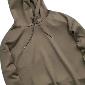 Sudaderas con capucha lisas de cuero de alta calidad para hombre con logotipo propio personalizado 2025 100% algodón 100% poliéster estampado pulóver Sudadera con capucha Lisa para hombre - Product Image 6