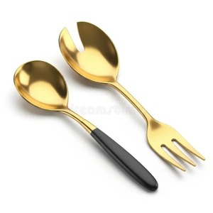 Modern Design Stainless Steel <b>Salad</b> <b>Server</b> Set Designer Handle Mirror Polish Serving Set - Product Image 2