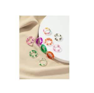 Organizador de joyas de resina de Calidad exclusiva para el hogar con anillos de resina de calidad duradera a precios asequibles - Product Image 1