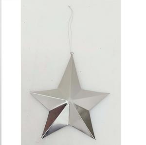 Ornements de Noël modernes personnalisés de haute qualité, mobiles, avec finition miroir en acier inoxydable, à suspendre - Product Image 5