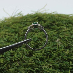 Handmade <b>Indian</b> Fine Jewelry Vintage Style Lab Stone Engagement <b>Rings</b> Sterling Silver Women's Weddings-Wholesale Lot Available - Product Image 3