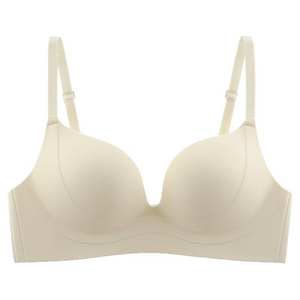 Sujetador Deportivo de Punto para Mujer, Suave, Invisible, Anti-Caída, para Uso Diario, con Soporte para Pecho Pequeño, sin Varillas, con Logotipo - Product Image 6