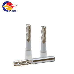 M35 Cobalt tốc độ cao thép 4 sáo tốt răng roughing <span class=keywords><strong>End</strong></span> Mill không tráng cho thép không gỉ - Product Image 2