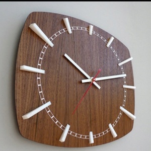 นาฬิกาแขวนผนังไม้แบบกำหนดเองทำจากไม้สำหรับตกแต่งบ้านที่หรูหราตัวเรือนไม้ไผ่ทันสมัยมีกุหลาบธรรมชาติสำหรับงานแต่งงาน - Product Image 2