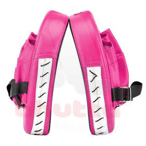 ถุงมือชกมวยหนังสำหรับฝึกศิลปะการต่อสู้ต่อสู้ทำจากหนังแผ่นรองโฟกัสปรับแต่งได้ - Product Image 2