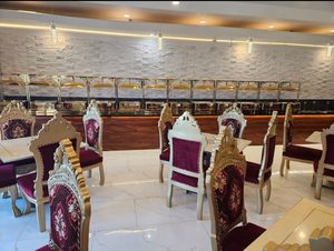 Exquisito estilo hoja Metal boda telón de fondo Panel único recepción escenario telón de fondo soporte hoja Fondo arco boda decoraciones - Product Image 5