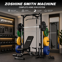 Station multifonction Zoshine : Rack de squat, banc d'entraînement de force et Power Rack pour fitness