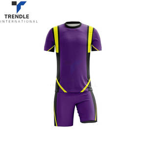 Uniforme de Fútbol Deportivo Personalizado al por Mayor, Impresión por Transferencia de Calor Unisex, Impermeable, Transpirable, para Entrenamiento y Partido de Fútbol - Product Image 2
