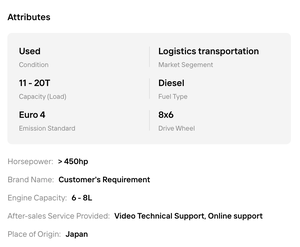 Meilleur!! Tracteur routier diesel avec cabine et couchette étendue pour opérations de fret international - Product Image 3