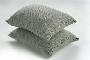 ปลอกหมอนมัสลินออร์แกนิค 4 ชั้น (50x70 ซม.) - นุ่มพิเศษ - Product Image 2