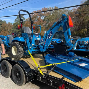 LS DIY Tracteur de jardin Tondeuse avec chargeur frontal 40V 48V 58V Options sans fil 24V Batterie Source d'alimentation - Product Image 1