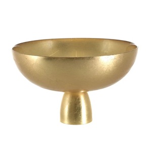 Fantaisie moderne luxe coulée aluminium coulée bol de fruits émail Vintage classique ton or bol de fruits luxe moderne bol Royal - Product Image 3