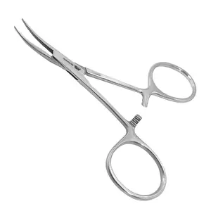Premium Quality Adson Bayonet Kocher 1x2 Teeth Forceps 5.5 Inches Tweezers Stainless Steel ENT Medical Dressing Instruments