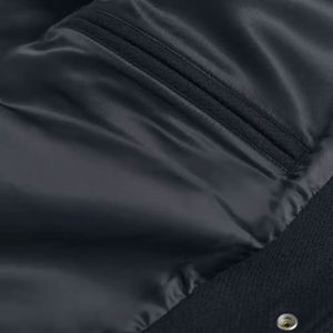 Chaqueta universitaria informal ligera de talla grande para hombre, chaqueta de béisbol universitaria Unisex personalizada para hombre, chaqueta holgada de calle alta para hombre - Product Image 6