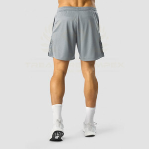 High Street Custom Logo Embroidery Training <b>Shorts</b> Eco-Friendly <b>5</b> <b>Inch</b> <b>Inseam</b> Wholesale Mesh <b>Shorts</b> for Basketball Powerlifting - Product Image 5
