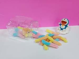 Gomitas de Goma Agridulces de Doble Color al por Mayor, con Forma de Gomitas de Oso, Sabor a Menta y Frutas, Bolsas a Granel de 2.5kg, Certificadas Halal - Product Image 3