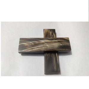 Placas de Cuerno de Búfalo Natural Similares para la Fabricación de Monturas de Gafas y Lentes de Sol, Láminas de Cuerno Pulido Ecológicas - Product Image 1