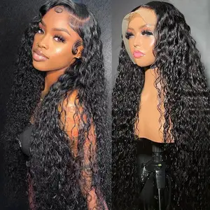 Wholesale Brazilian Human Hair Wigs Hd Lace Front Pre Plucked Natural Hairline Wig 200 Density 13X6 Hd Lace Frontal Wig