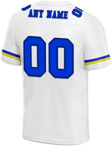 Camisetas de fútbol personalizadas con el logotipo del número del nombre del equipo, uniformes deportivos para clubes, escuelas, pedidos al por mayor OEM - Product Image 1