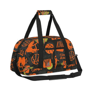 Logo personnalisé Designer Duffle Bag Bagages en polyester portable et étanche à des prix abordables pour le basket-ball Produit tendance - Product Image 1