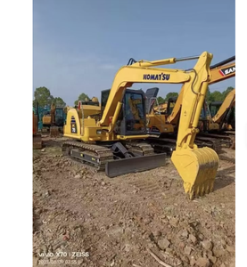 Mini-excavatrice d'occasion de 7 tonnes, excavatrice Komatsu d'occasion, excavatrice sur chenilles PC70, machine Komatsu PC70 avec EPA - Product Image 3
