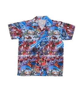 เสื้อฮาวายสำหรับปาร์ตี้ชายหาดของผู้ชาย,เสื้อฮาวายพิมพ์ลายดิจิตอลแขนสั้นใหม่ล่าสุดปี2022 - Product Image 1