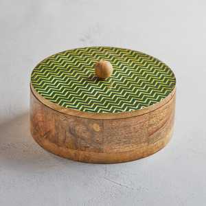 Boîte à pain en bois de manguier sans danger pour les aliments - Product Image 5